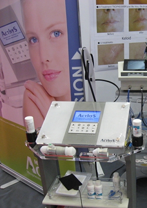 Woman taking treatment